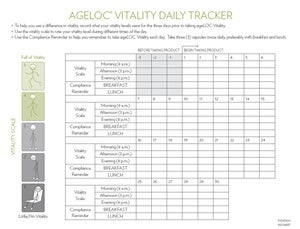 ageLOC Vitality Sales Aid