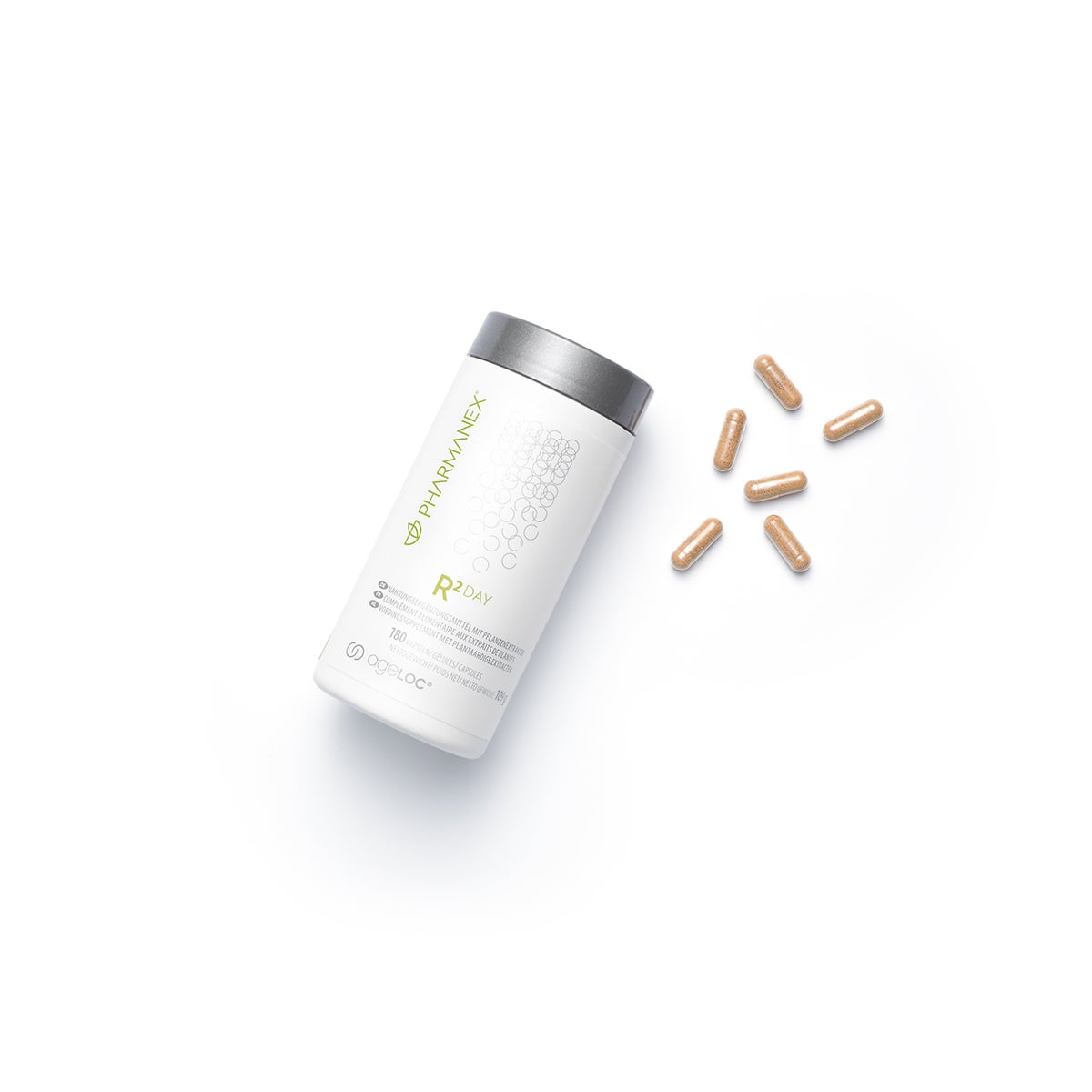 pharmanex-r2-day-bottle-and-capsule-aerial