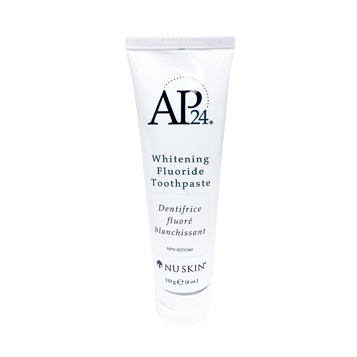 AP24 Whitening Fluoride Toothpaste White Background